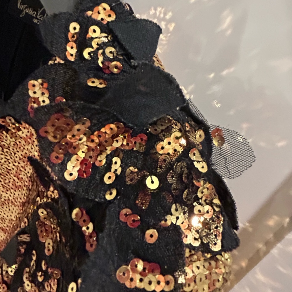 Gold Sequin Jacket - image 5